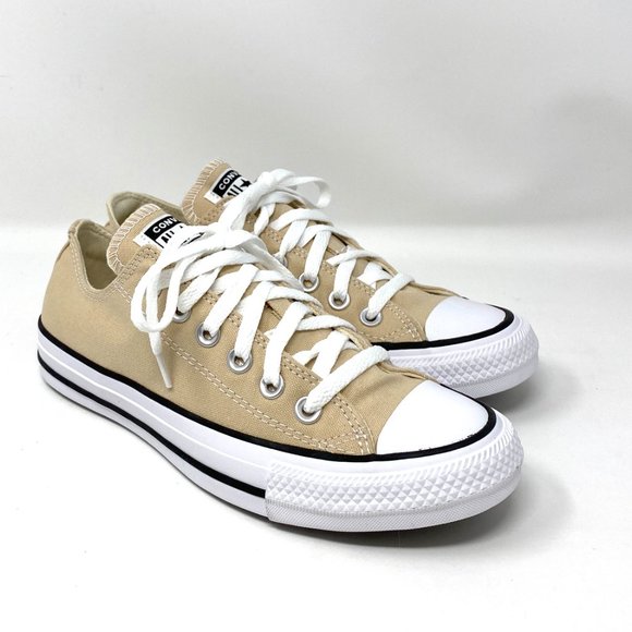 Converse CTAS OX Farro Beige Low Sneakers Canvas M - Picture 7 of 9